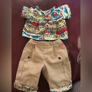 RARE Vintage Cabbage Patch Safari Outfit Circa 1987